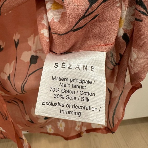 Sezane Pierro Daisy Flowers size 36 - Picture 5 of 5